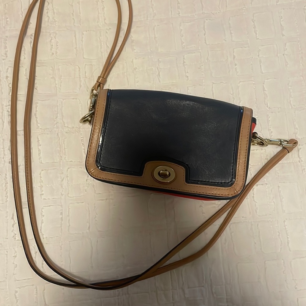 Coach multicolor mini crossbody